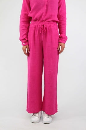 Musselin Hose - Pink