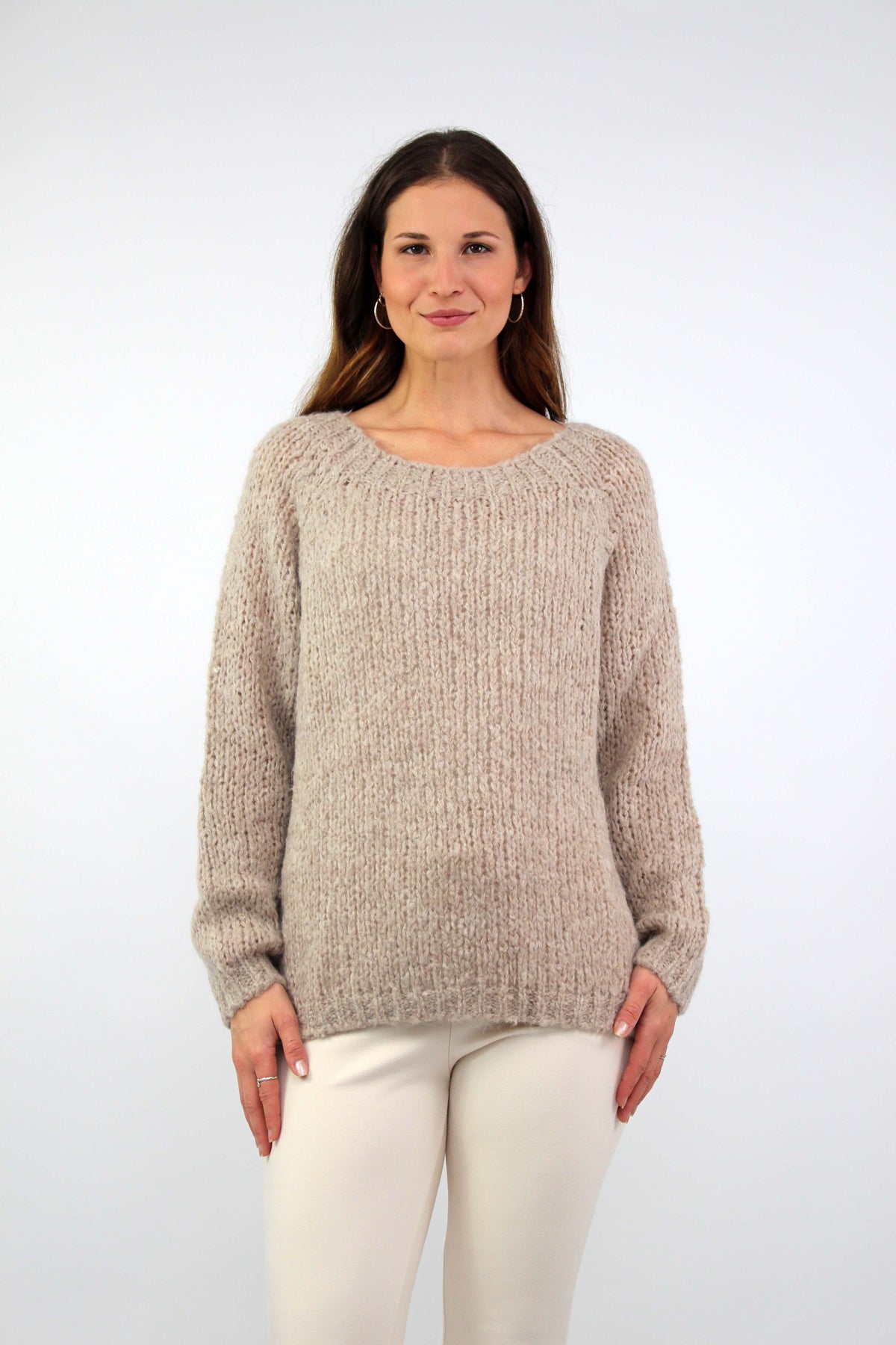 Pullover "Vintage" - Taupe
