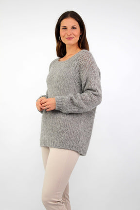 Pullover "Vintage" - Grau