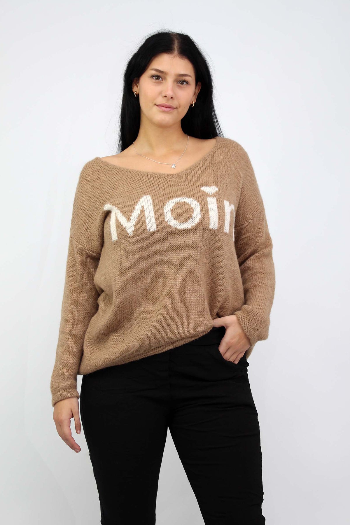Pullover "Moin" - Camel