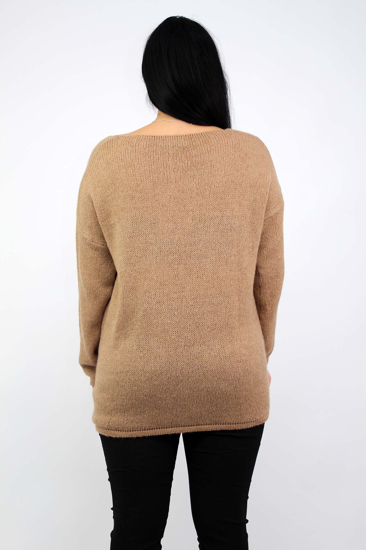 Pullover "Moin" - Camel