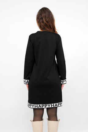 Kleid "Happy" - Schwarz