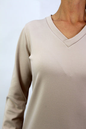 Kleid "Happy" - Beige