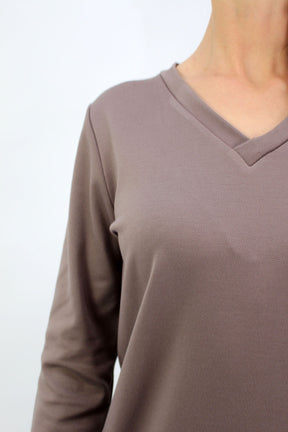 Kleid "Happy" - Taupe