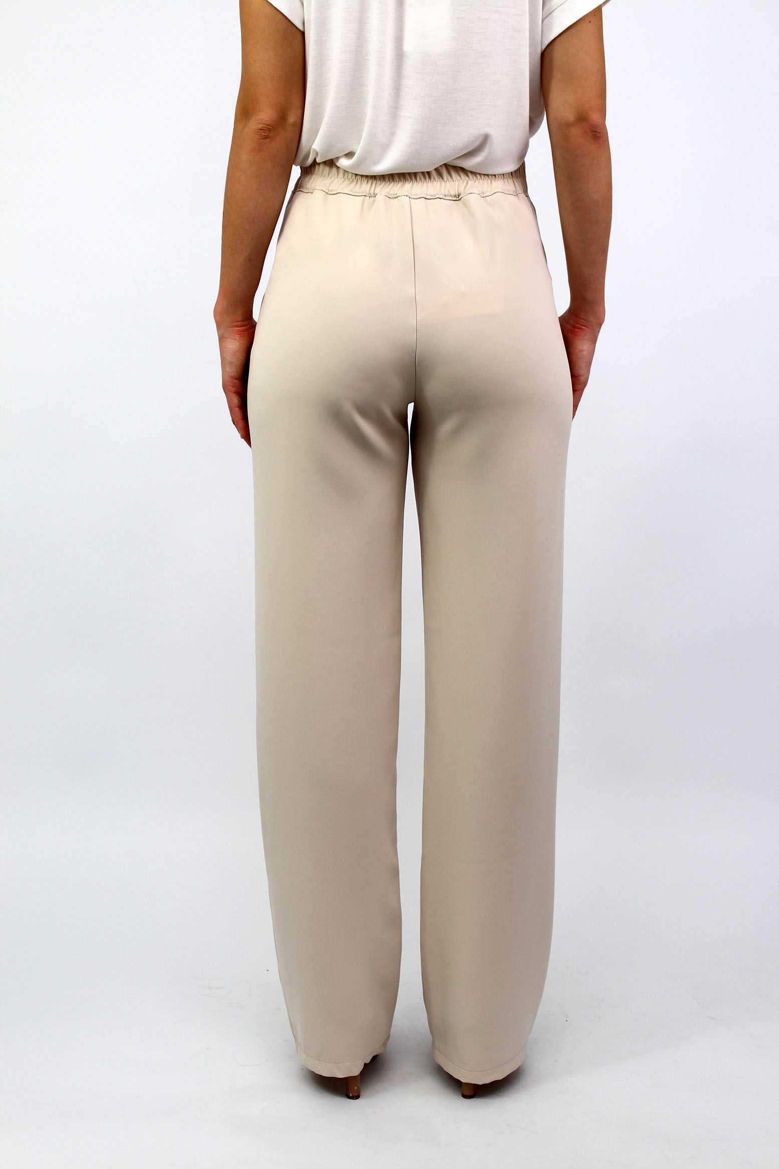 Anzug Hose mit Bund - Beige