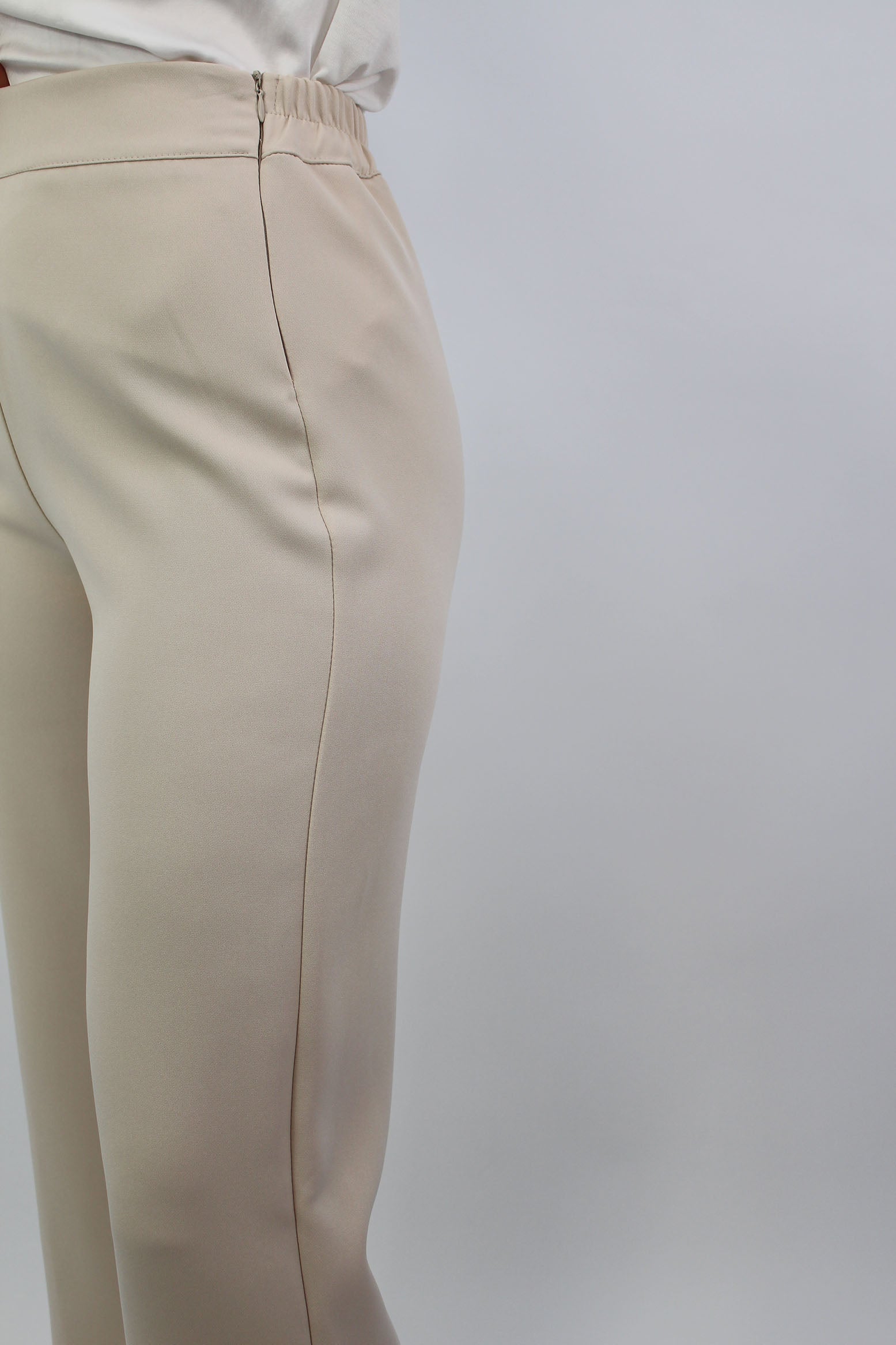 Anzug Hose mit Bund - Beige