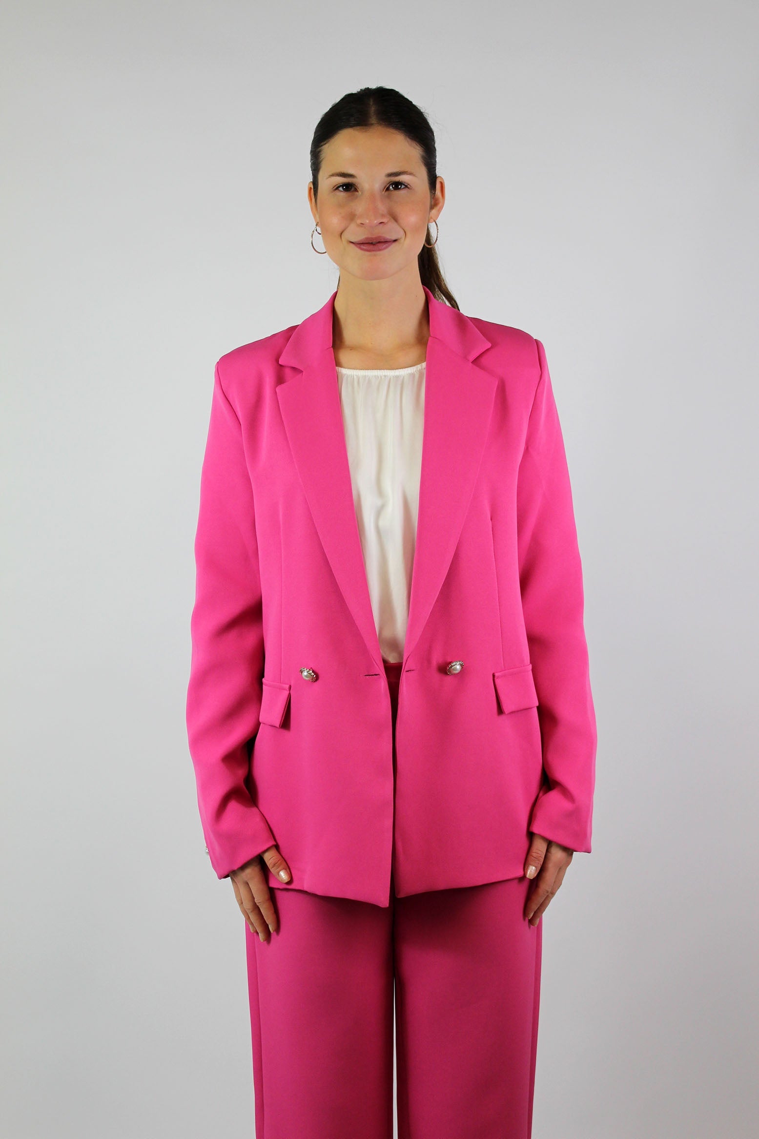 Blazer "Doppelreiher" - Pink