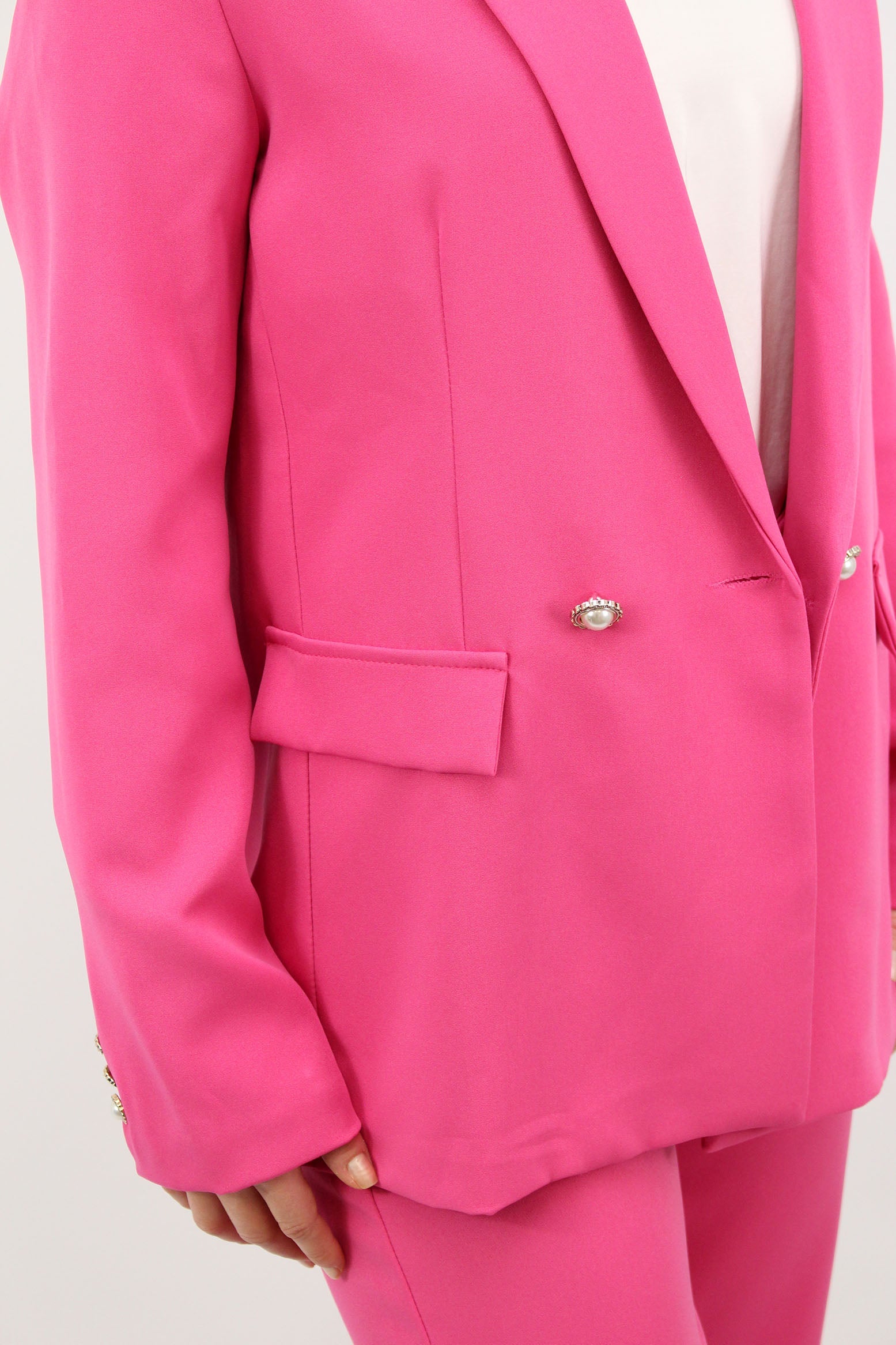 Blazer "Doppelreiher" - Pink