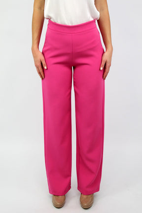 Anzug Hose mit Bund - Pink