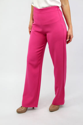 Anzug Hose mit Bund - Pink