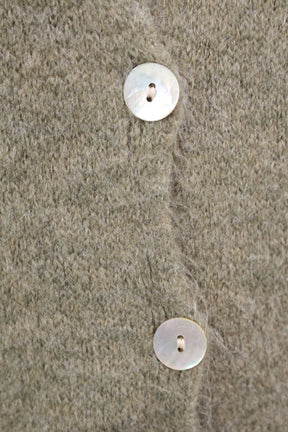 Strickjacke "Star" - Salbei