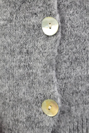 Strickjacke "Star" - Dunkelgrau