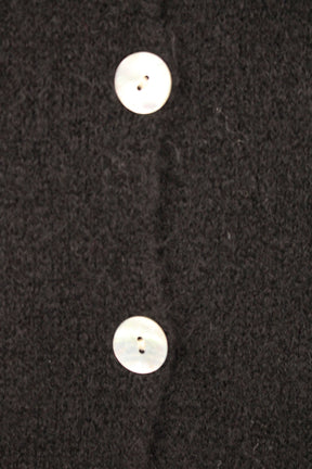 Strickjacke "Star" - Schwarz