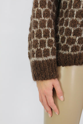 Pullover "Exklusiv" - Braun