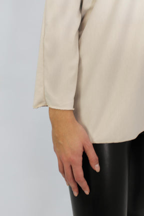 Langarmshirt "Bestseller" - Beige