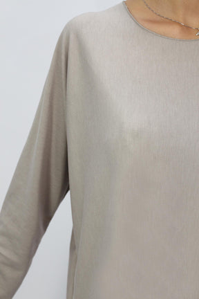 Langarmshirt "Bestseller" - Taupe