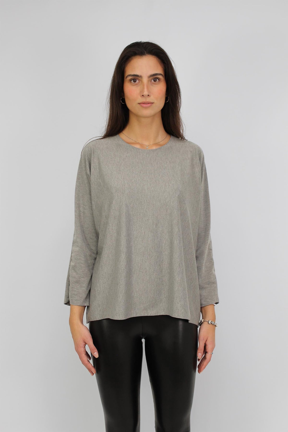 Langarmshirt "Bestseller" - Grau