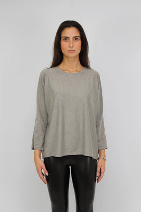 Langarmshirt "Bestseller" - Grau