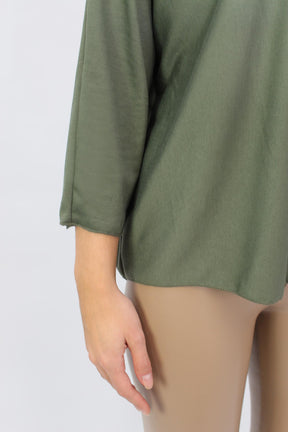 Langarmshirt "Bestseller" - Khaki