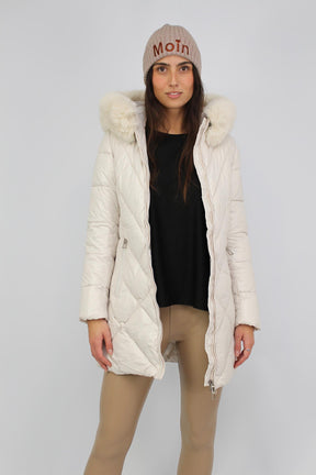 Mütze "Moin" - Beige
