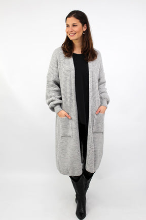 Strickjacke "Florenz" - Grau