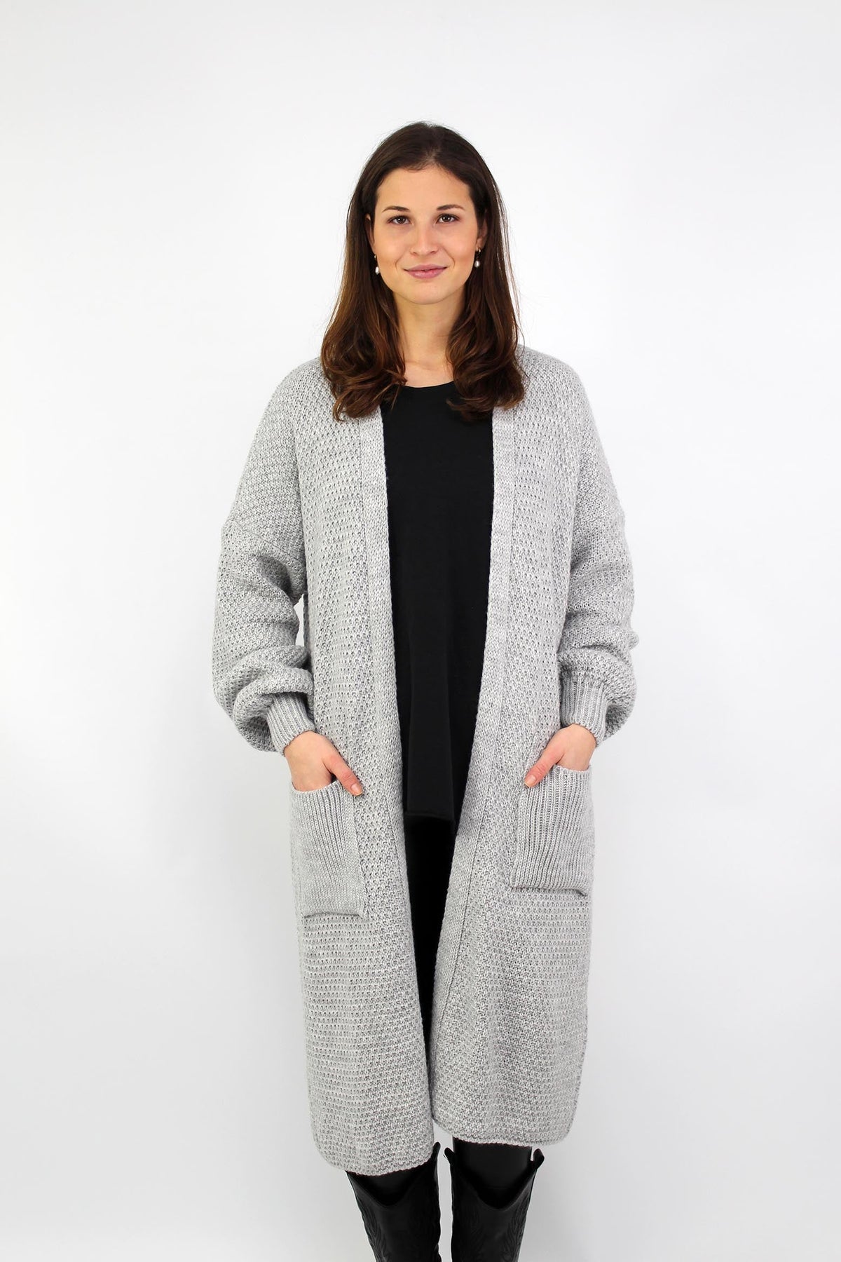 Strickjacke "Florenz" - Grau
