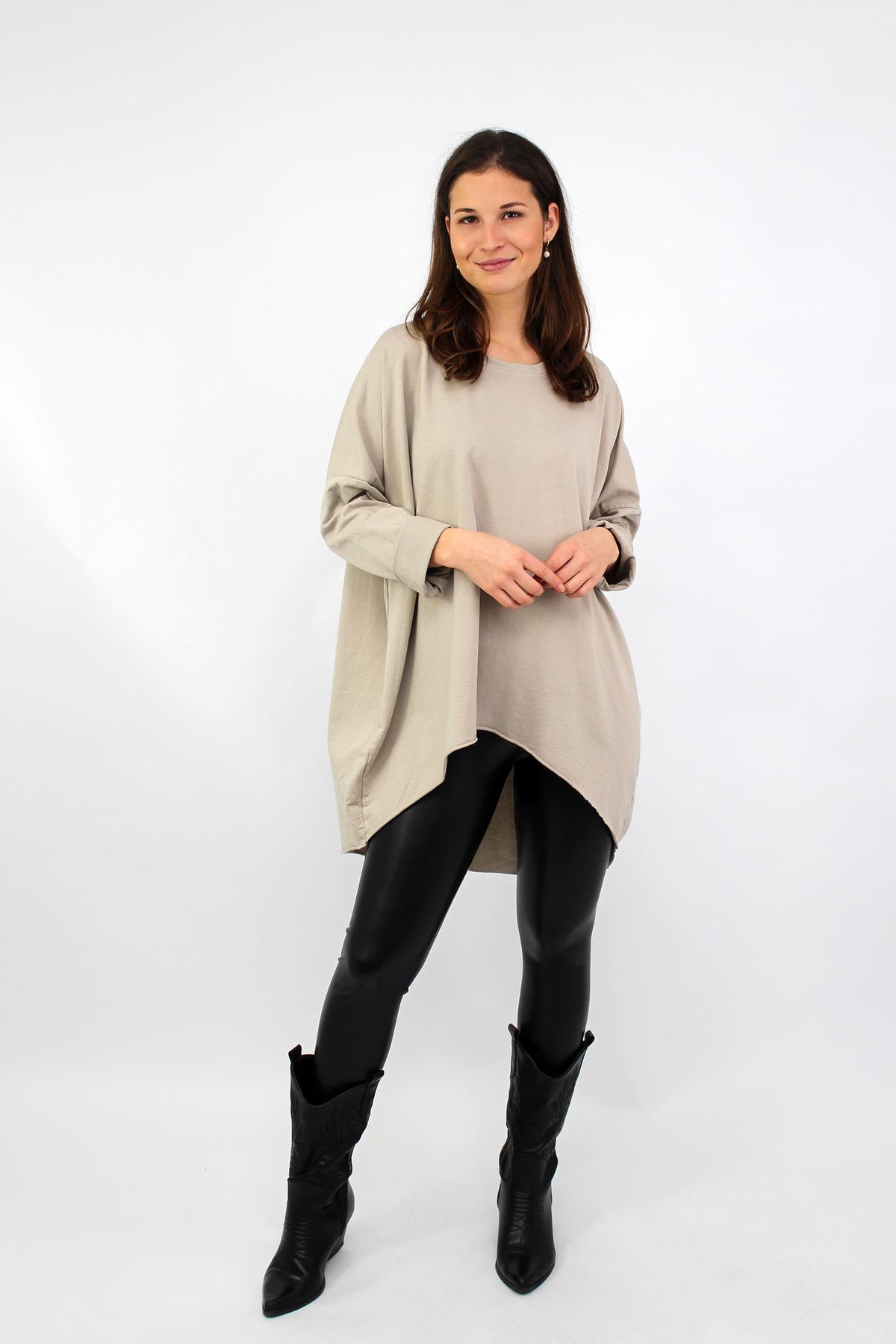 Sweatshirt "Oversize" - Beige