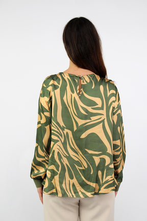 Bluse "Venedig" - Salbei