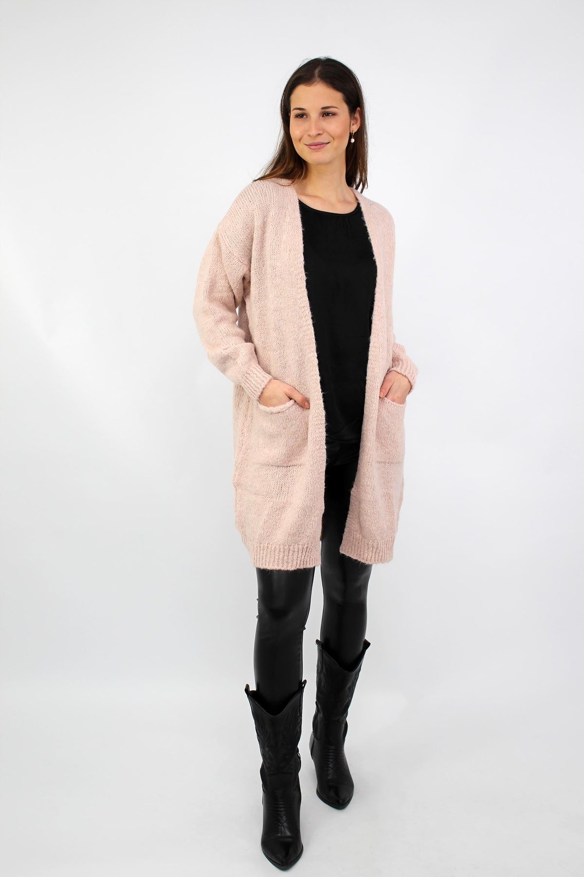 Strickjacke "Mailand" - Rosa