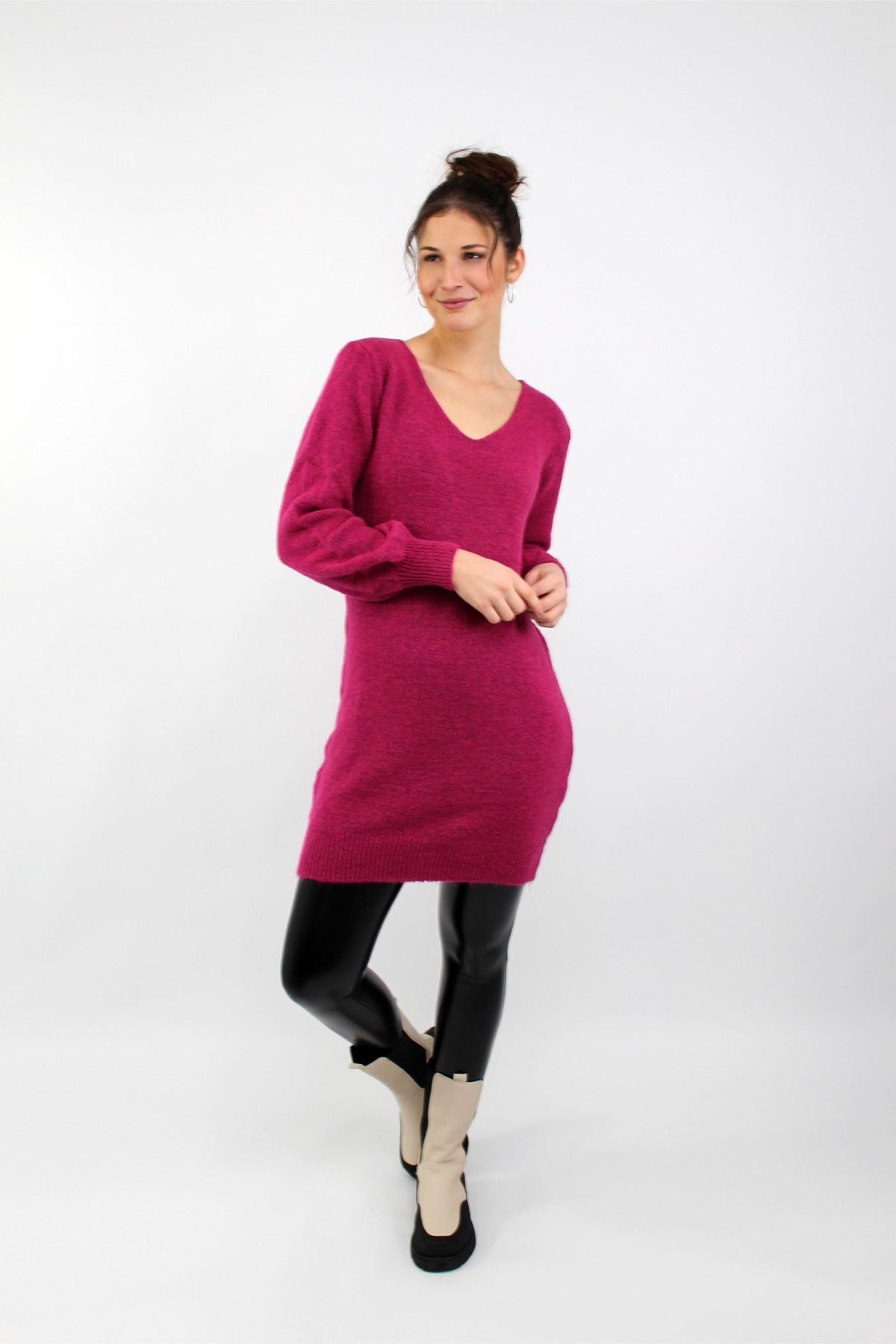 Strickkleid "Kingsly" - Pink
