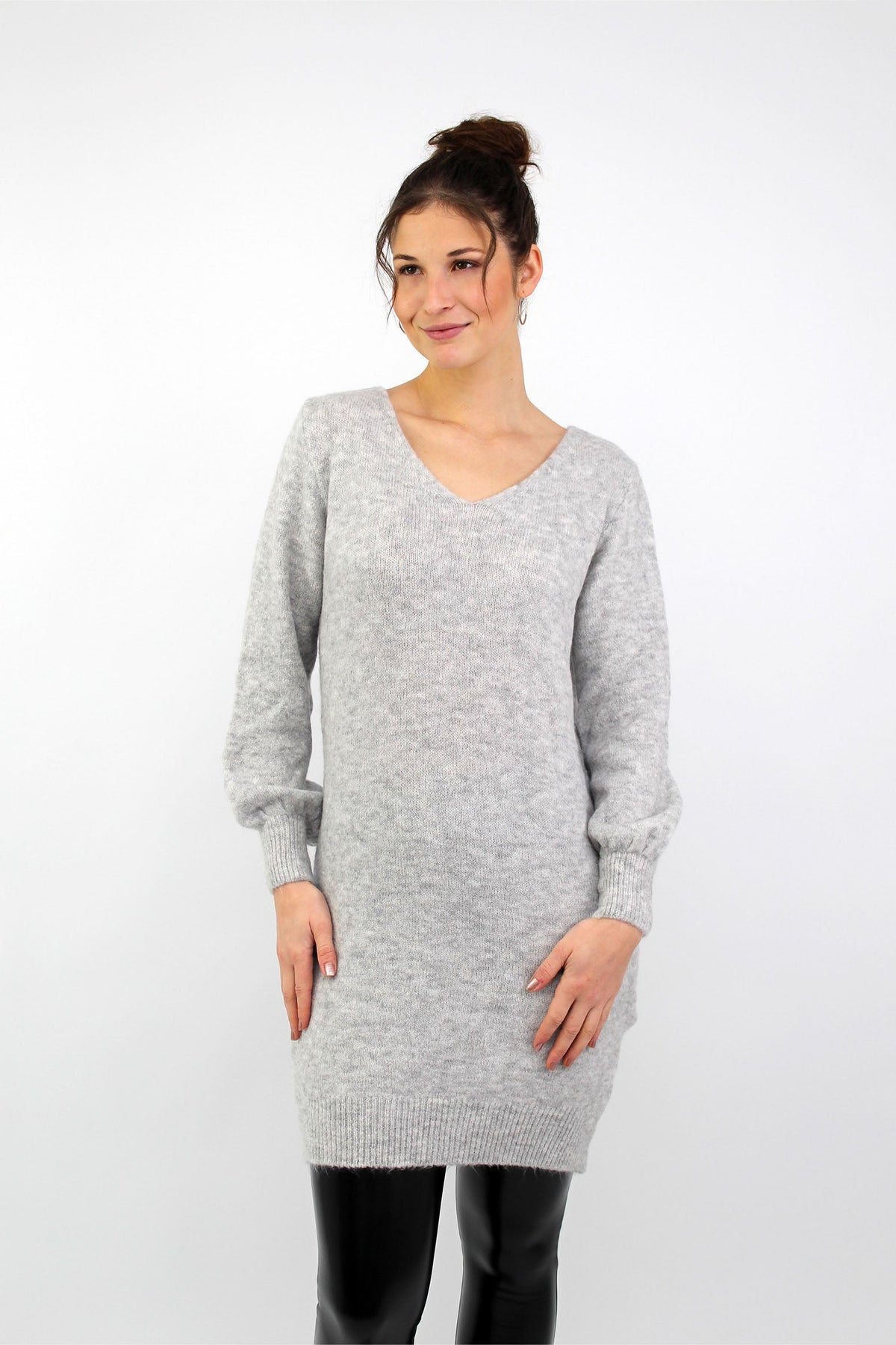 Strickkleid "Kingsly" - Grau