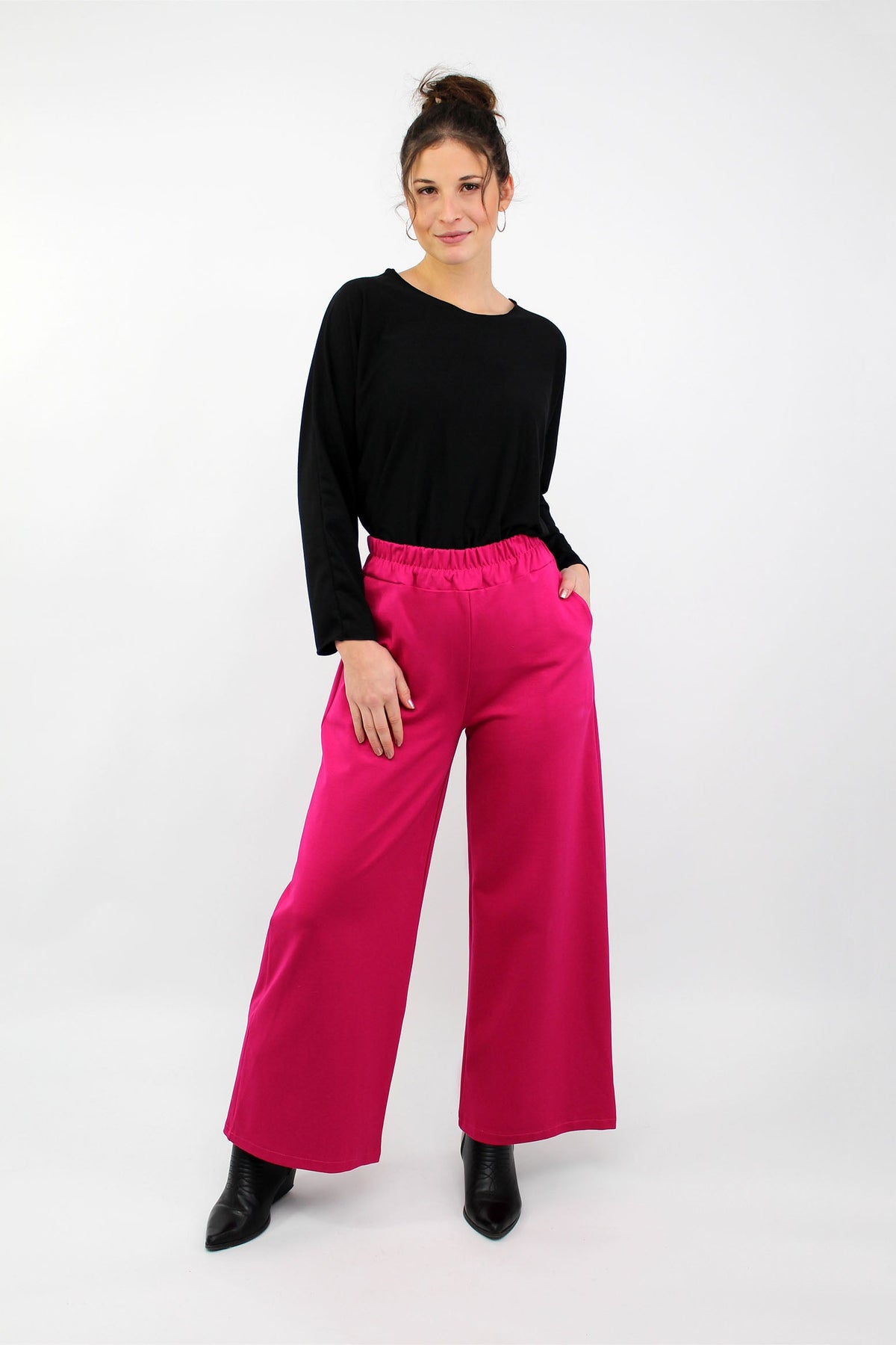 Hose "Edel ausgstellt" - Pink