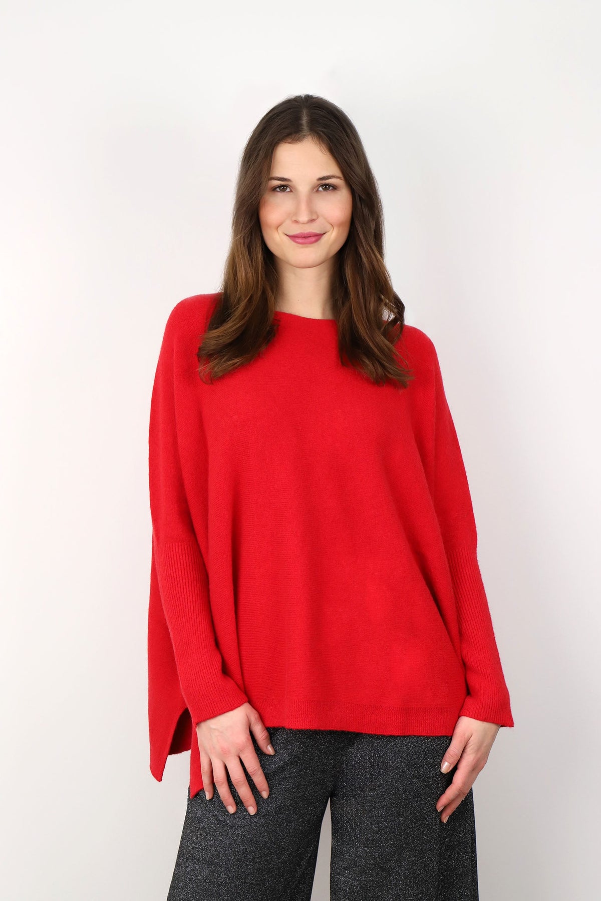 Pullover Oversize - Rot