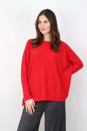 Pullover Oversize - Rot