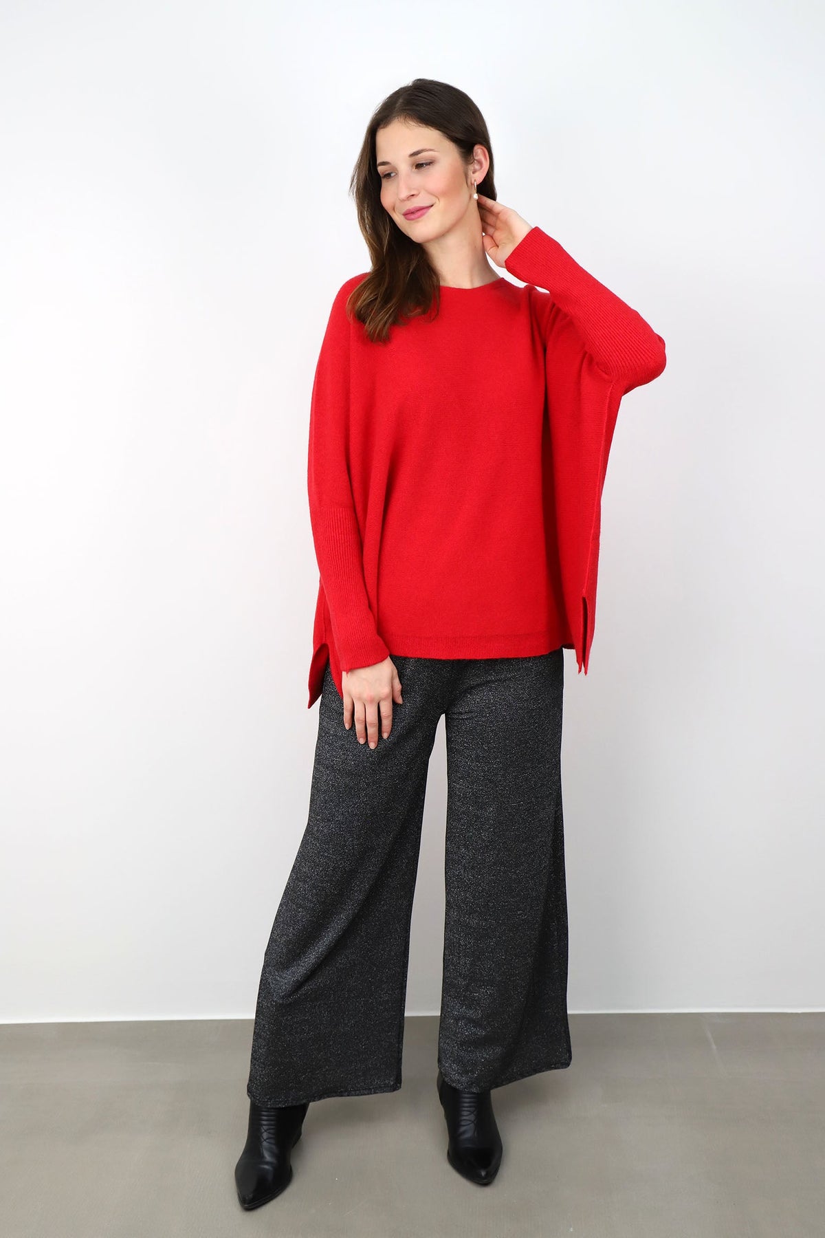 Pullover Oversize - Rot