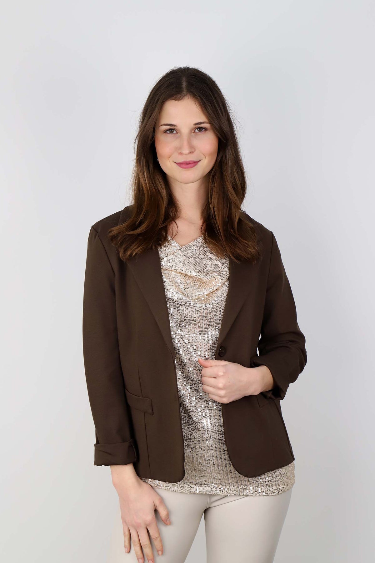 Blazer "Casual" - Braun