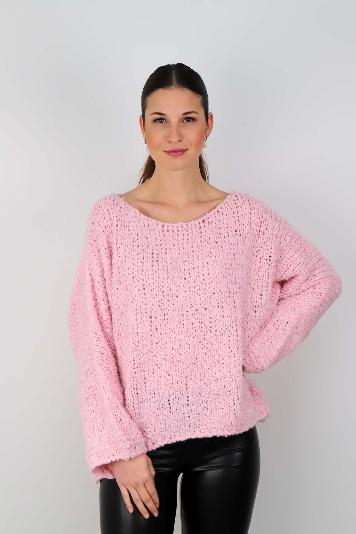 Pullover "Bouclee" - Rosa