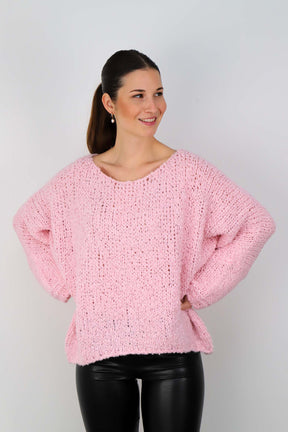 Pullover "Bouclee" - Rosa