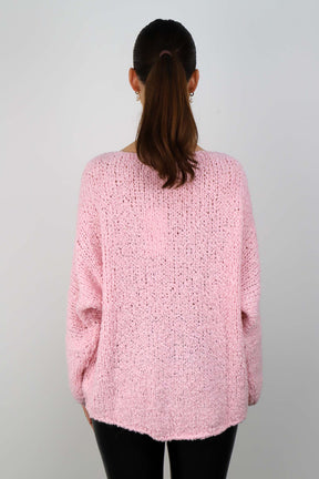 Pullover "Bouclee" - Rosa
