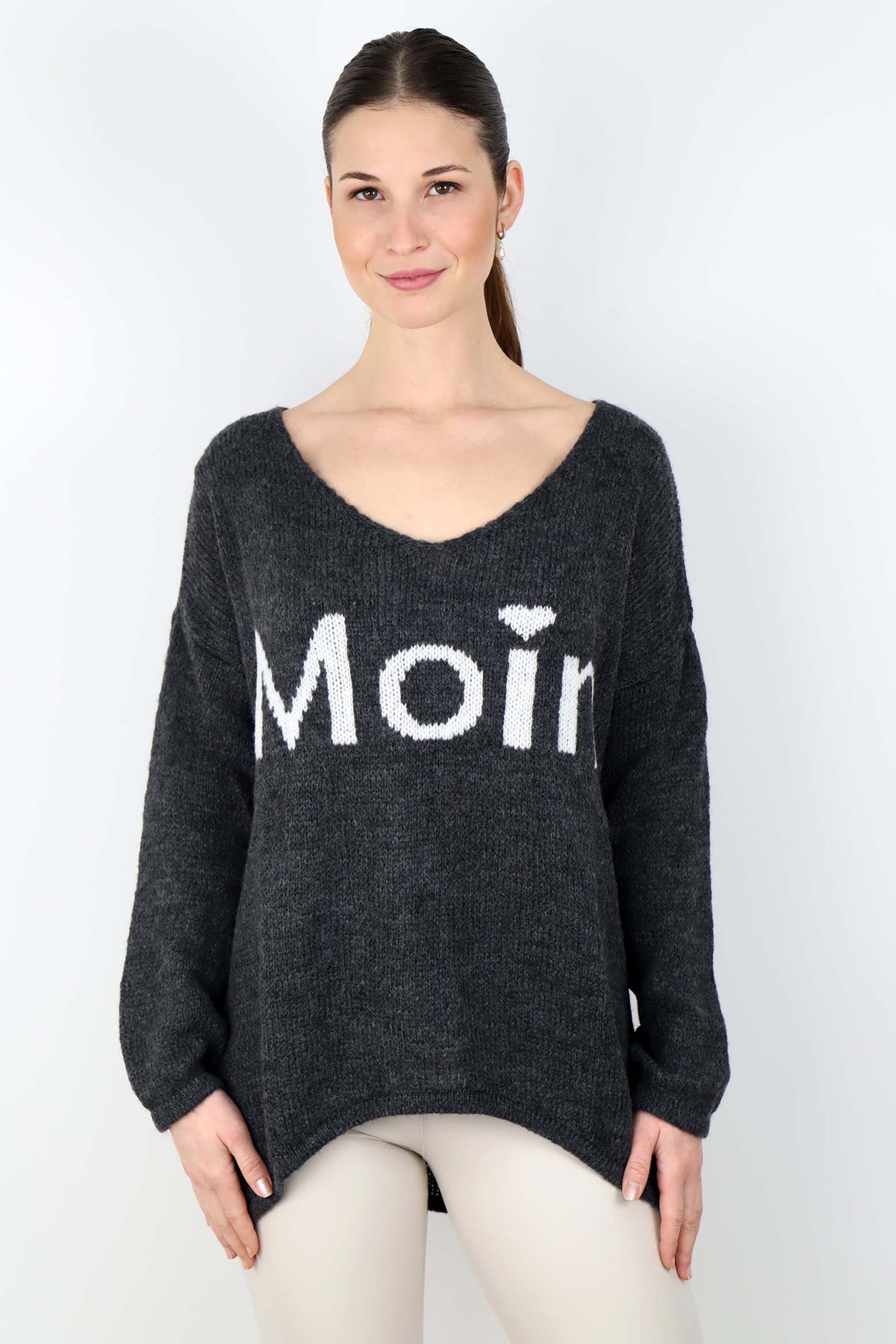 Pullover "Moin" - Anthrazit