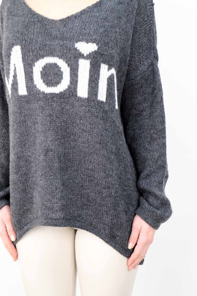 Pullover "Moin" - Anthrazit