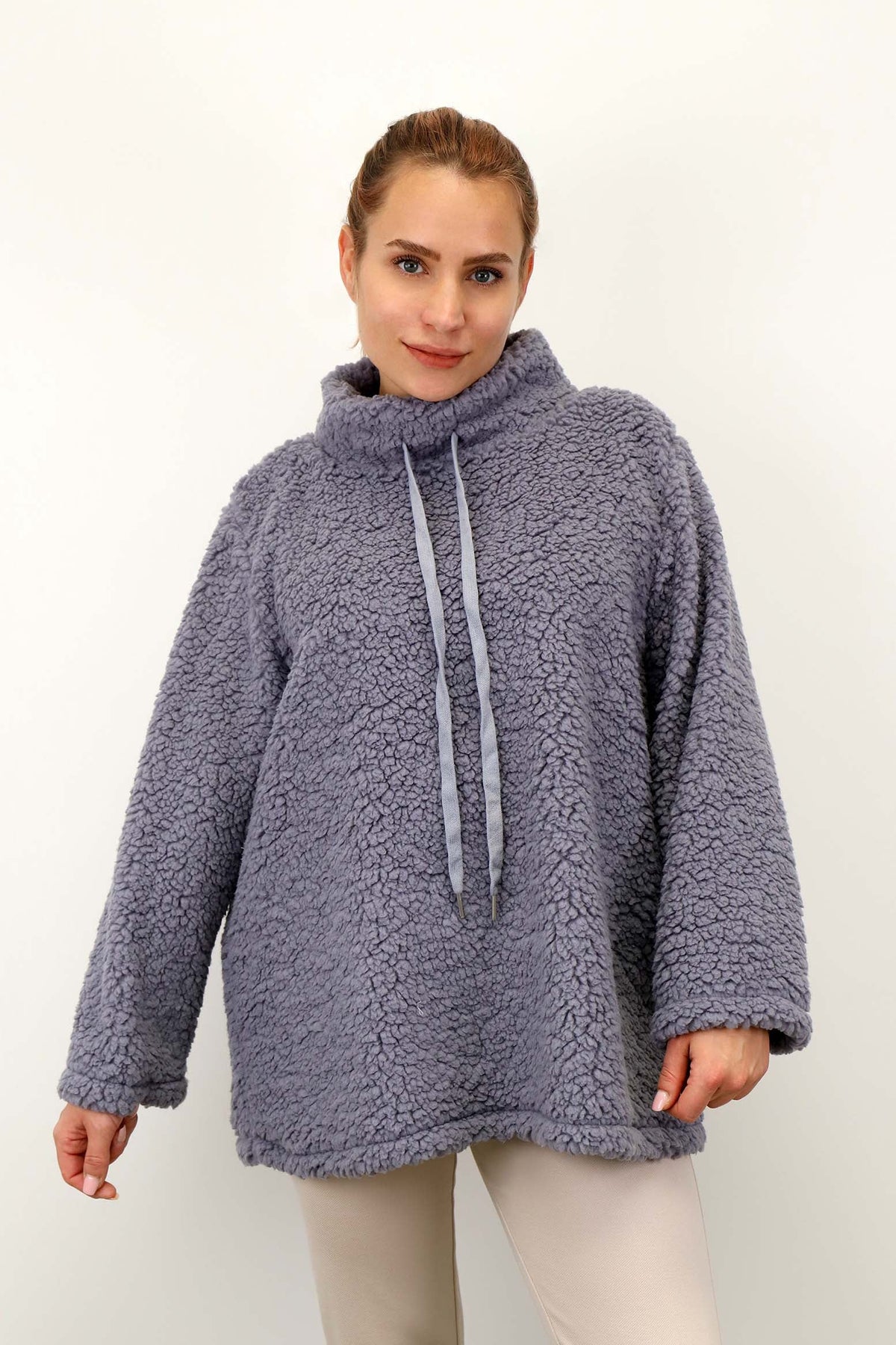 Pullover "Teddy" - Grau