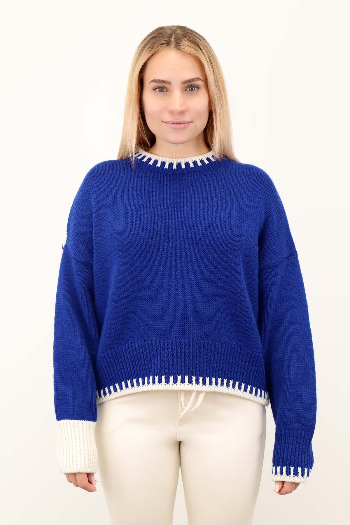 Pullover "Deal" - Blau