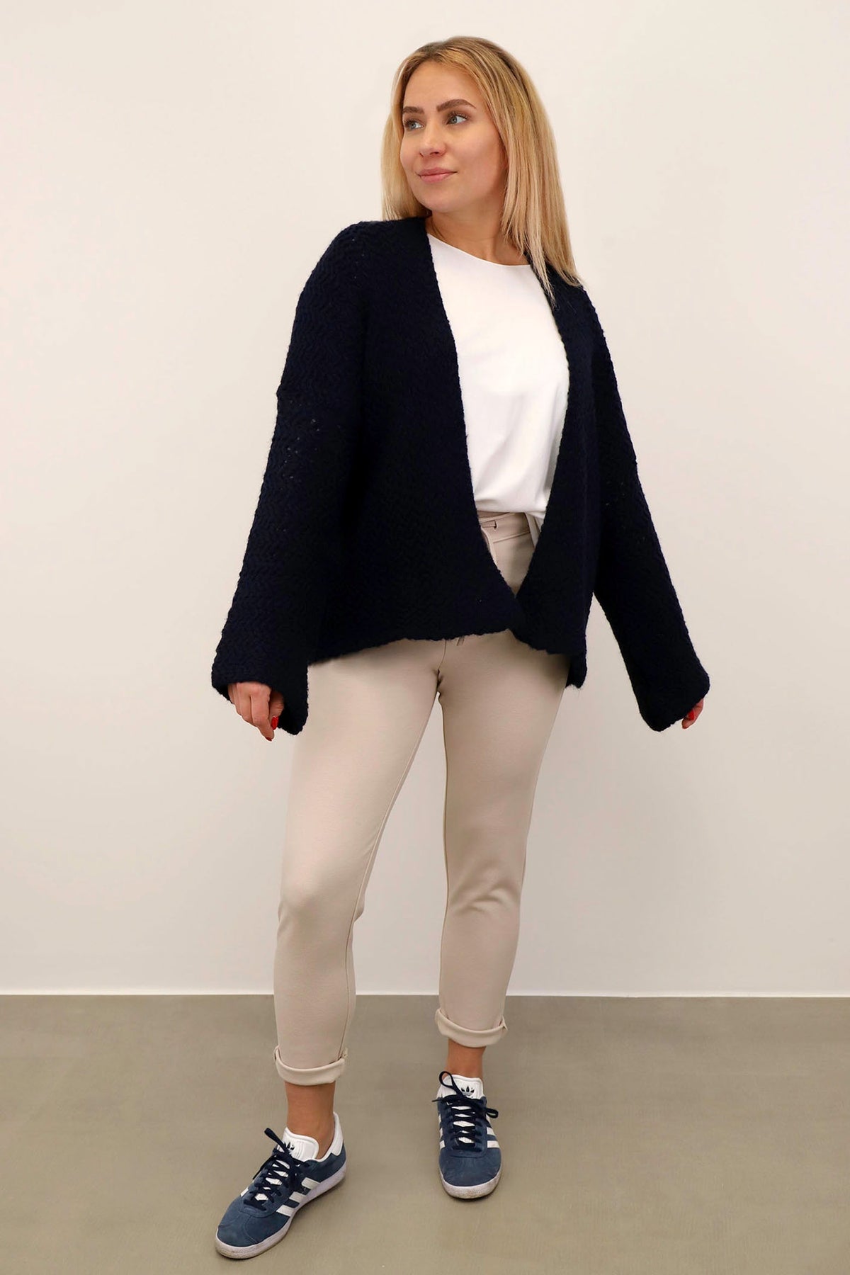 Strickjacke "Fashion" Dunkelblau