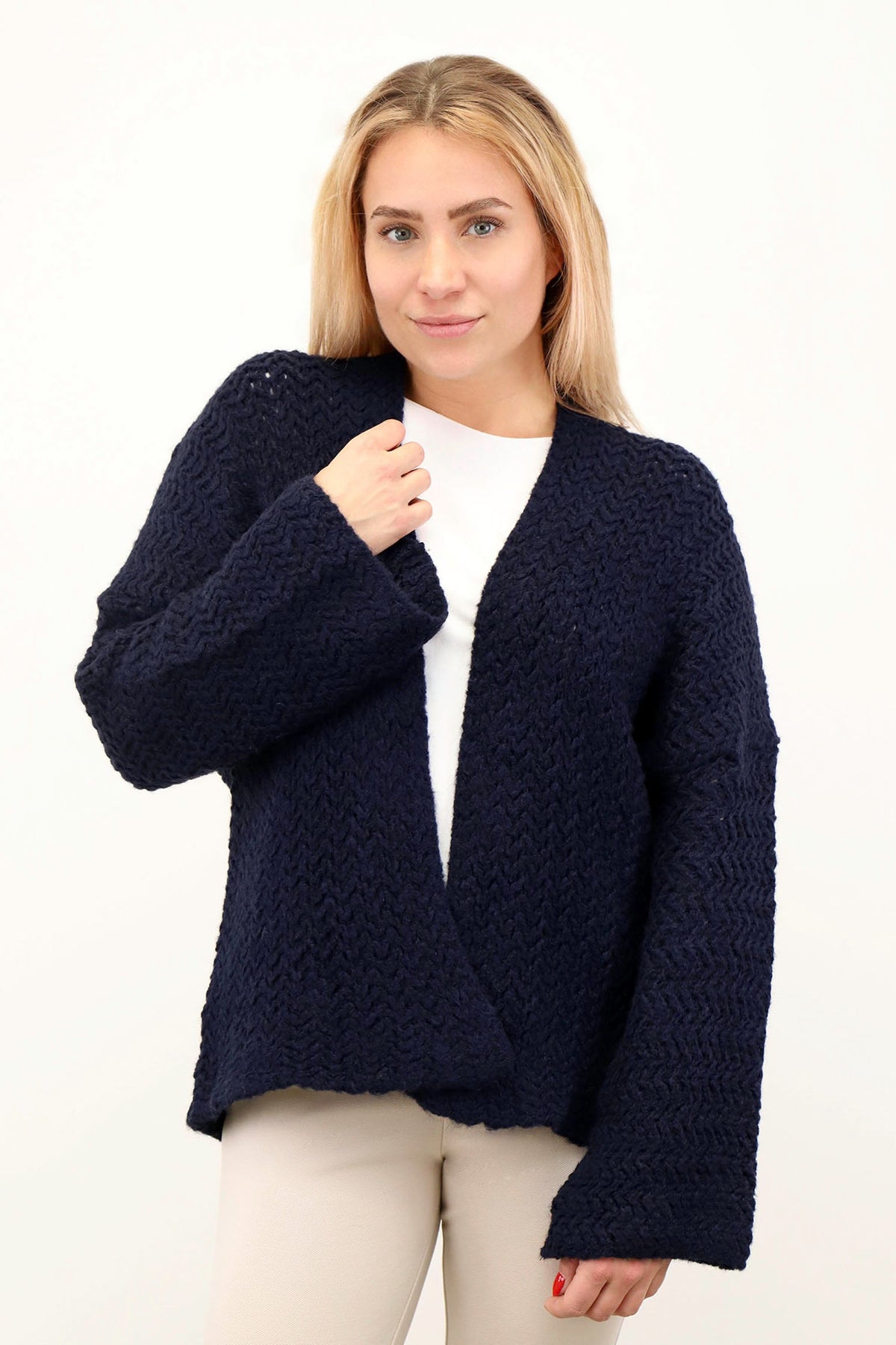 Strickjacke "Fashion" Dunkelblau